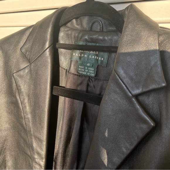 Lauren Ralph Lauren Authentic Leather Jacket - Picture 7 of 15